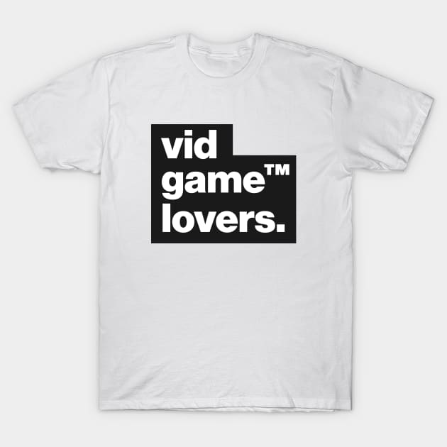 Classic Vid Game Lovers™ T-Shirt by Paulo Doi's Stuff